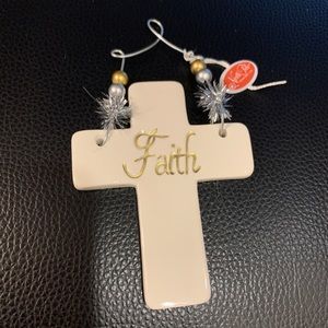 Ceramic FAITH Ornament